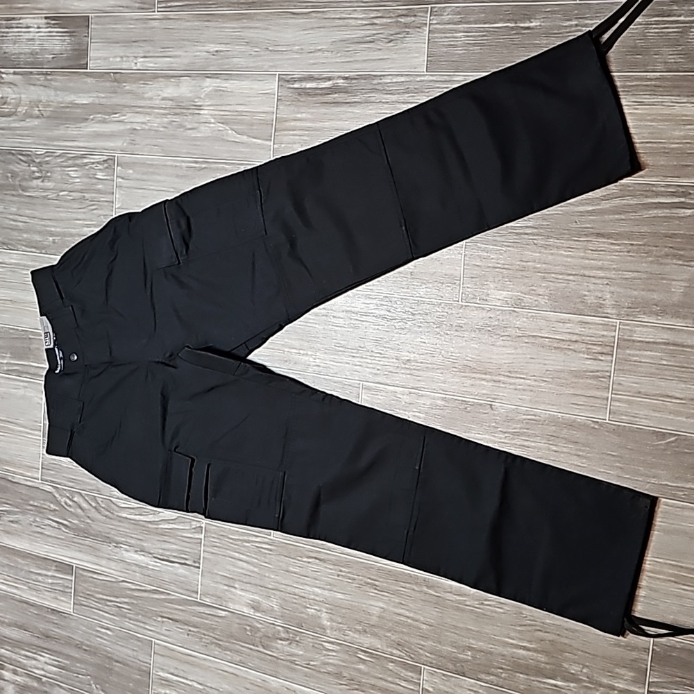 5.11 Tactical Series Black Pants - Medium, Long Inseam